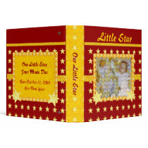 Little Star 1.5" Photo Album 3 Ring Binder