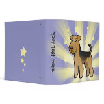 Little Star Airedale Terrier / Welsh Terrier 3 Ring Binder