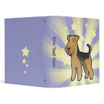 Little Star Airedale Terrier / Welsh Terrier 3 Ring Binder