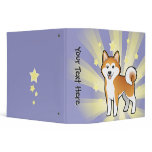 Little Star Akita Inu / Shiba Inu 3 Ring Binders