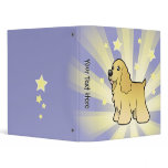 Little Star American Cocker Spaniel 3 Ring Binders