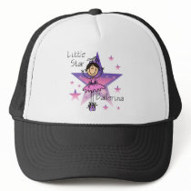 Little Star Ballerina - Brown Hair Mesh Hat