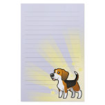 Little Star Beagle Personalized Stationery