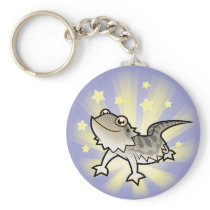 Little Star Bearded Dragon / Rankins Dragon Keychain
