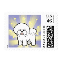 Little Star Bichon Frise Postage