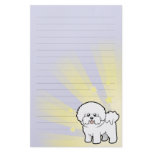 Little Star Bichon Frise Personalized Stationery