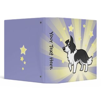 Little Star Border Collie binder