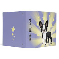 Little Star Boston Terrier Binder