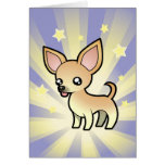 Little Star Chihuahua (smooth coat) Greeting Card