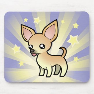 Little Star Chihuahua (smooth coat) mousepad