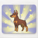 Little Star Doberman Pinscher mousepad
