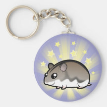 Little Star Dwarf Hamster Keychains