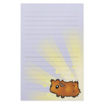 Little Star Guinea Pig (scruffy) Customized Stationery