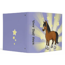 Little Star Horse 3 Ring Binder