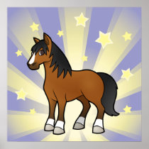 Little Star Horse Print