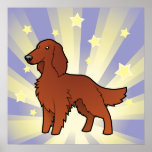 Little Star Irish / English / Gordon / R&W Setter Print