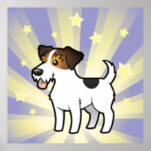 Little Star Jack Russell Terrier Posters