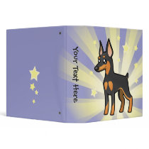 Little Star Miniature Pinscher /Manchester Terrier Vinyl Binders