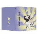 Little Star Pug binder