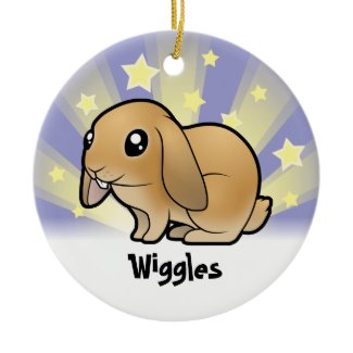 Little Star Lop Ear Rabbit Ornament