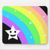 Little Star Rainbow mousepads