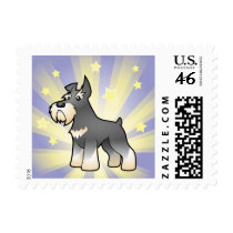 Little Star Schnauzer Postage Stamp