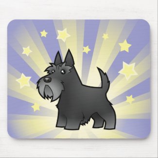 Little Star Scottish Terrier mousepad