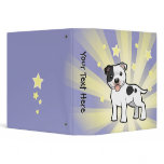 Little Star Staffordshire Bull Terrier binders