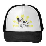 Little Star Staffordshire Bull Terrier Trucker Hats