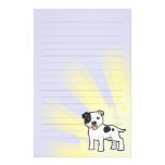 Little Star Staffordshire Bull Terrier Custom Stationery