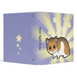 Little Star Syrian Hamster 3 Ring Binder