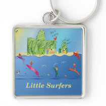 Little Surfers Keychain keychains