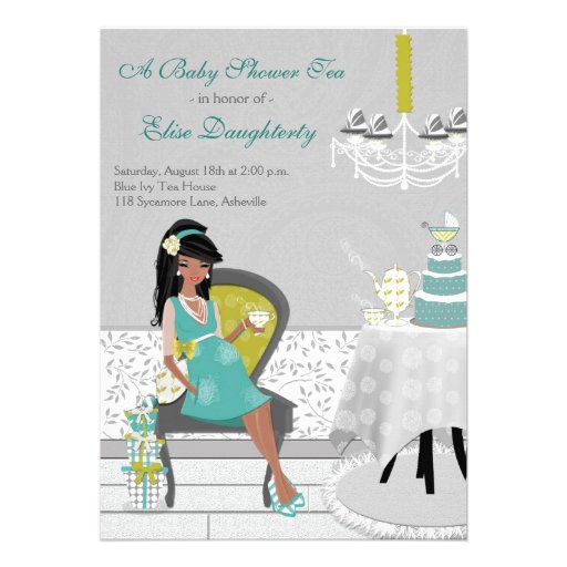 little_teapot_african_american_boy_baby_shower_tea_invitation ...