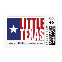 Little Texas "Flag Logo" Postage Stamps