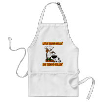 LITTLE THINGS CHILLIN' BIG THINGS GRILLIN' aprons