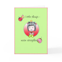 Little Things Christmas card Version 1 by ChinaGirlLove Little Things Christmas card Version 1