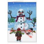 Little Timothys LAST Snowman Card