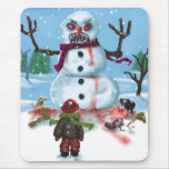 Little Timothys LAST Snowman Mousepad