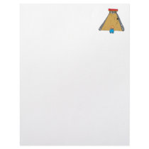 little tot bowling gutter ball personalized letterhead