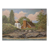 Little Traverse Lighthouse Cards by gordonzoob Little Traverse Lighthouse Cards
