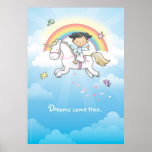 Little unicorn poster