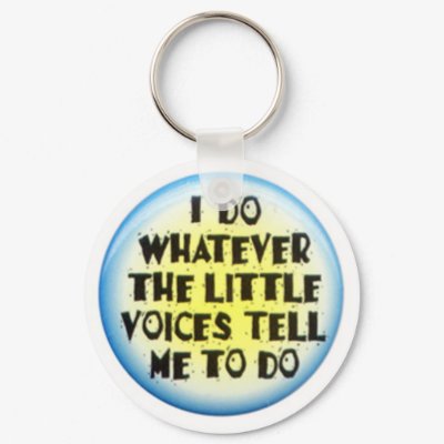 Little Voices Key Chains by Lmiller01