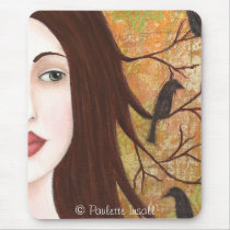 Little Voices mousepads by PauletteInsall Little Voices mousepads