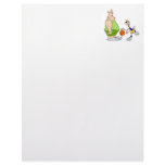 little vs big player letterhead design