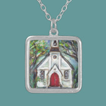 Little WA church necklaces