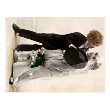 Little Wedding Postcard