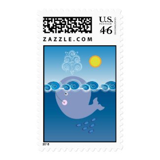 Little Whale Custom Stamps stamp
