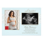 Little Whispers Blue Invite