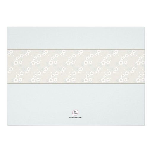 Little Whispers, Gender Neutral Custom Invitation