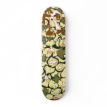little white ghosts skate deck